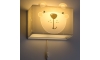 Dalber 64578 - Detské nástenné svietidlo LITTLE TEDDY 1xE27/60W/230V
