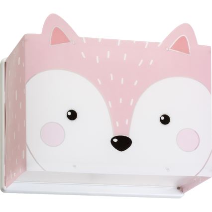 Dalber 64588 - Detské nástenné svietidlo LITTLE FOX 1xE27/60W/230V