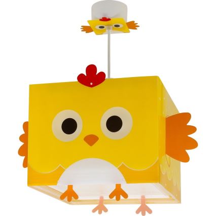 Dalber 64642 - Detský luster LITTLE CHICKEN 1xE27/15W/230V