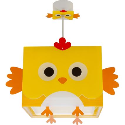 Dalber 64642 - Detský luster LITTLE CHICKEN 1xE27/15W/230V