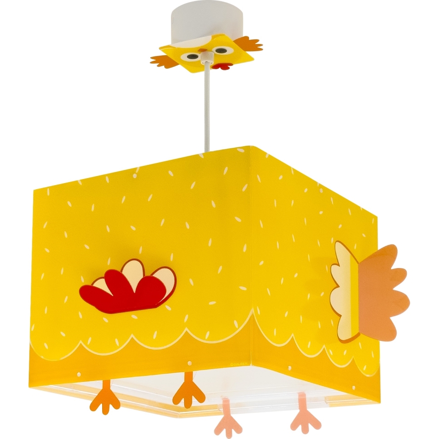 Dalber 64642 - Detský luster LITTLE CHICKEN 1xE27/15W/230V