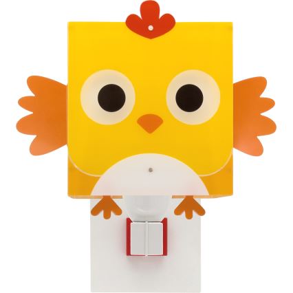 Dalber 64649 - Detské nástenné svietidlo LITTLE CHICKEN 1xE27/15W/230V