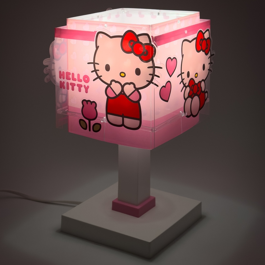 Dalber 73261 - LED detská lampička HELLO KITTY 1xG4/4W/230V ružová