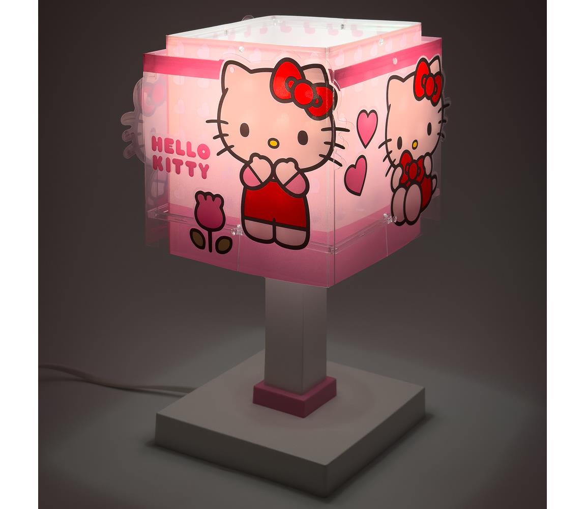 Dalber 73261 - LED detská lampička HELLO KITTY 1xG4/4W/230V ružová 73261