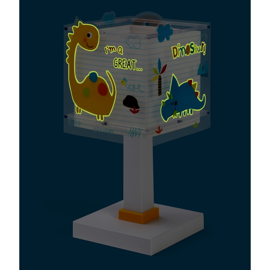 Dalber 73451N - LED detská lampička DINOS 1xG4/4W/230V pestrofarebná