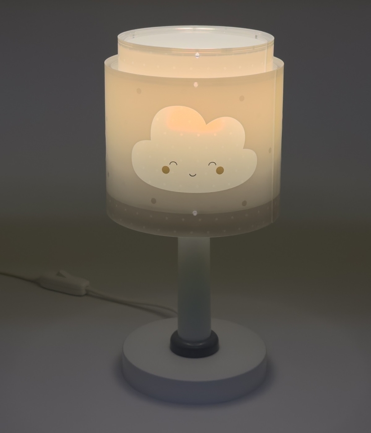 Dalber 76011NE - LED detská lampička BABY DREAMS 1xG4/4W/230V sivá