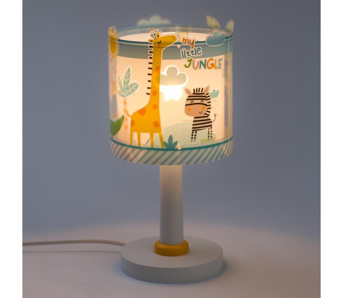 Dalber 76111N - LED detská lampička MY LITTLE JUNGLE 1xG4/4W/230V pestrofarebná 76111N