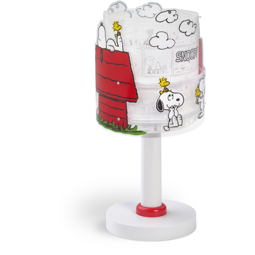 Dalber 76301 - LED detská lampička SNOOPY 1xG4/4W/230V biela/červená