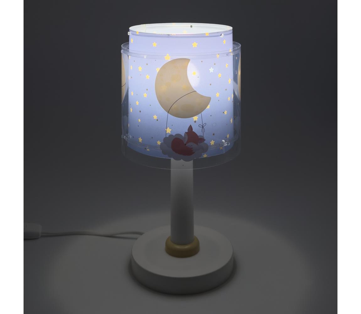 Dalber 76631 - LED detská lampička MOON DREAMS 1xG4/4W/230V modrá 76631