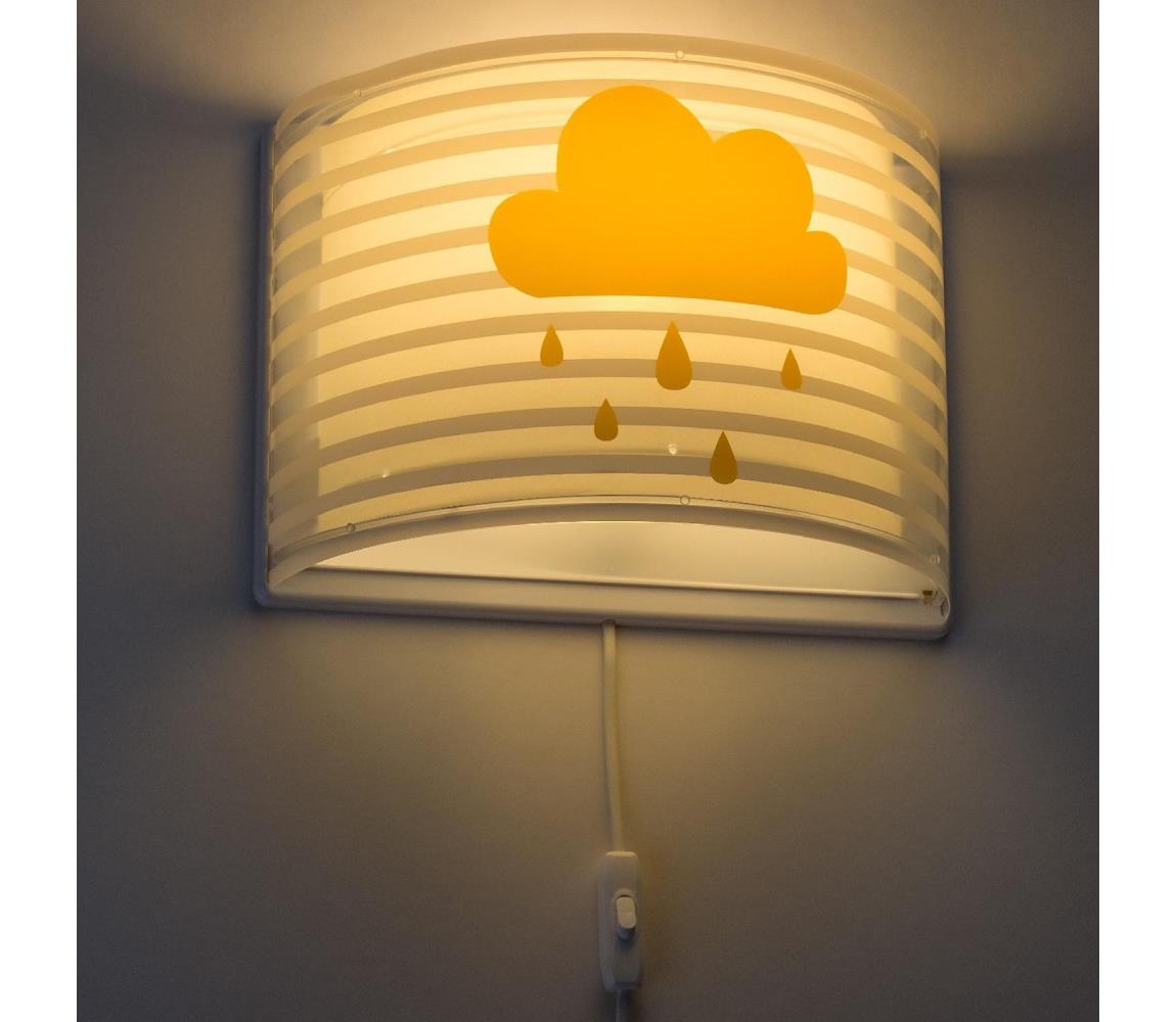 Dalber Dalber 81198E - Detské nástenné svietidlo LIGHT FEELING 1xE27/60W/230V