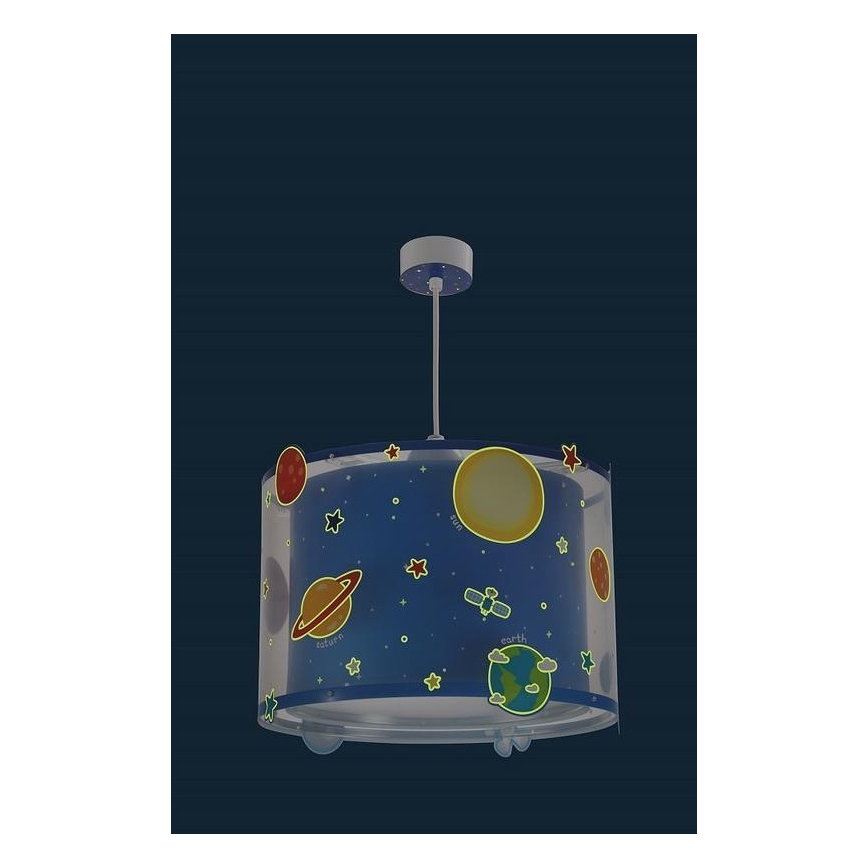 Dalber D-41342 - Detský luster PLANETS 1xE27/60W/230V