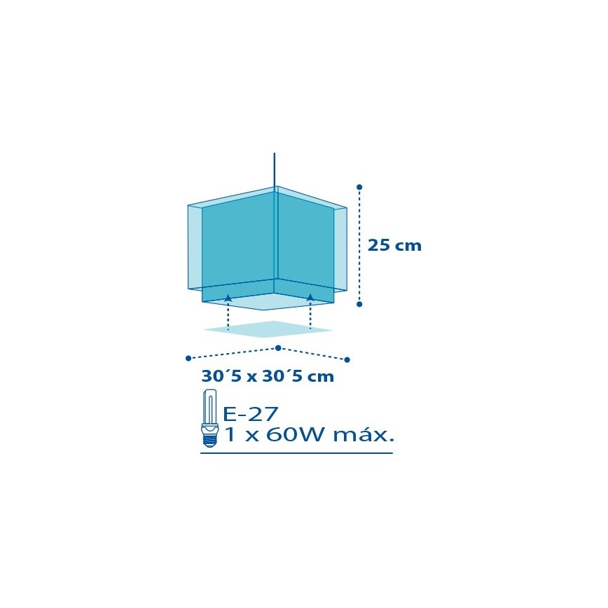 Dalber D-43422 - Detský luster PETIT MARIN 1xE27/60W/230V