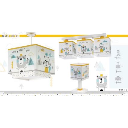 Dalber D-73241 - Detská lampička HELLO LITTLE 1xE14/40W/230V