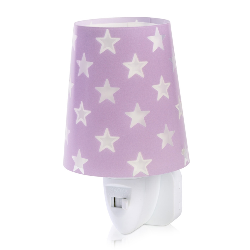 Dalber D-81215L - LED Detské nočné svetlo STARS 1xLED/0,3W/230V