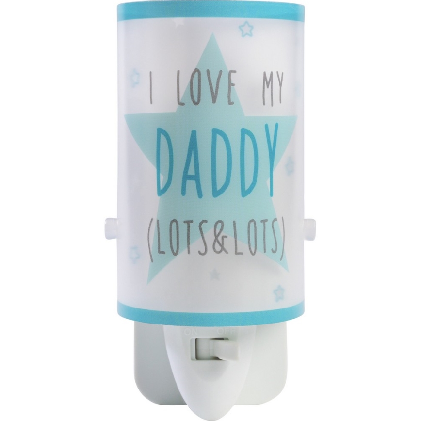 Dalber D-92822 - LED Detské nočné svetlo MUMMY&DADDY 1xE14/0,3W/230V