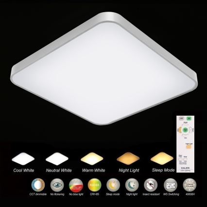 Dalen Q50TW - LED stropné svietidlo CLASSIC LED/50W/230V