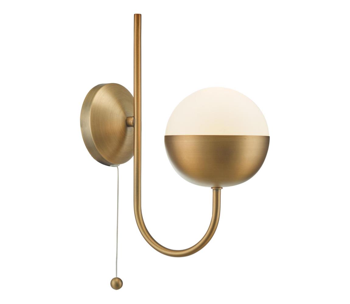 Där Lighting Där Lighting AND0742 - Nástenná lampa ANDRE 1xE14/11W/230V mosadz AND0742