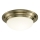 Där Lighting BAR5075 - Kúpeľňové stropné svietidlo BARCLAY 1xE27/60W/230V priemer 38 cm mosadz