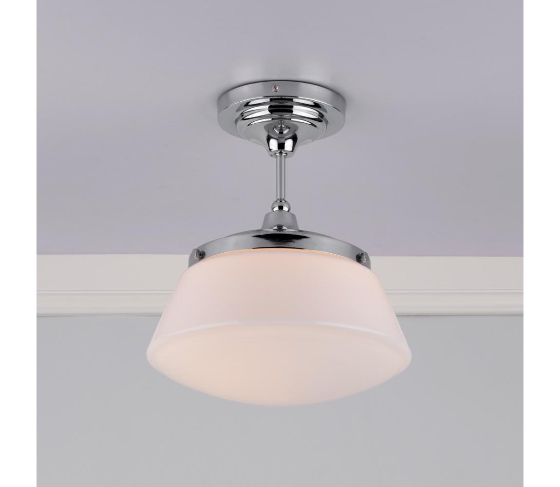 Där Lighting Där Lighting CAD0150 - Kúpeľňové prisadené svietidlo CADEN 1xE27/60W/230V IP44 lesklý chróm CAD0150