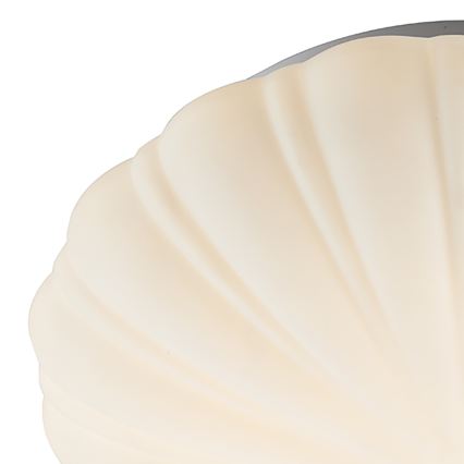 Där Lighting CAF502 - Kúpeľňové stropné svietidlo CAFE 1xE27/60W/230V pr. 27 cm IP44 biela