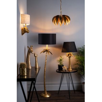 Där Lighting CAR0135 - Luster na reťazi CARA 1xE27/60W/230V zlatý