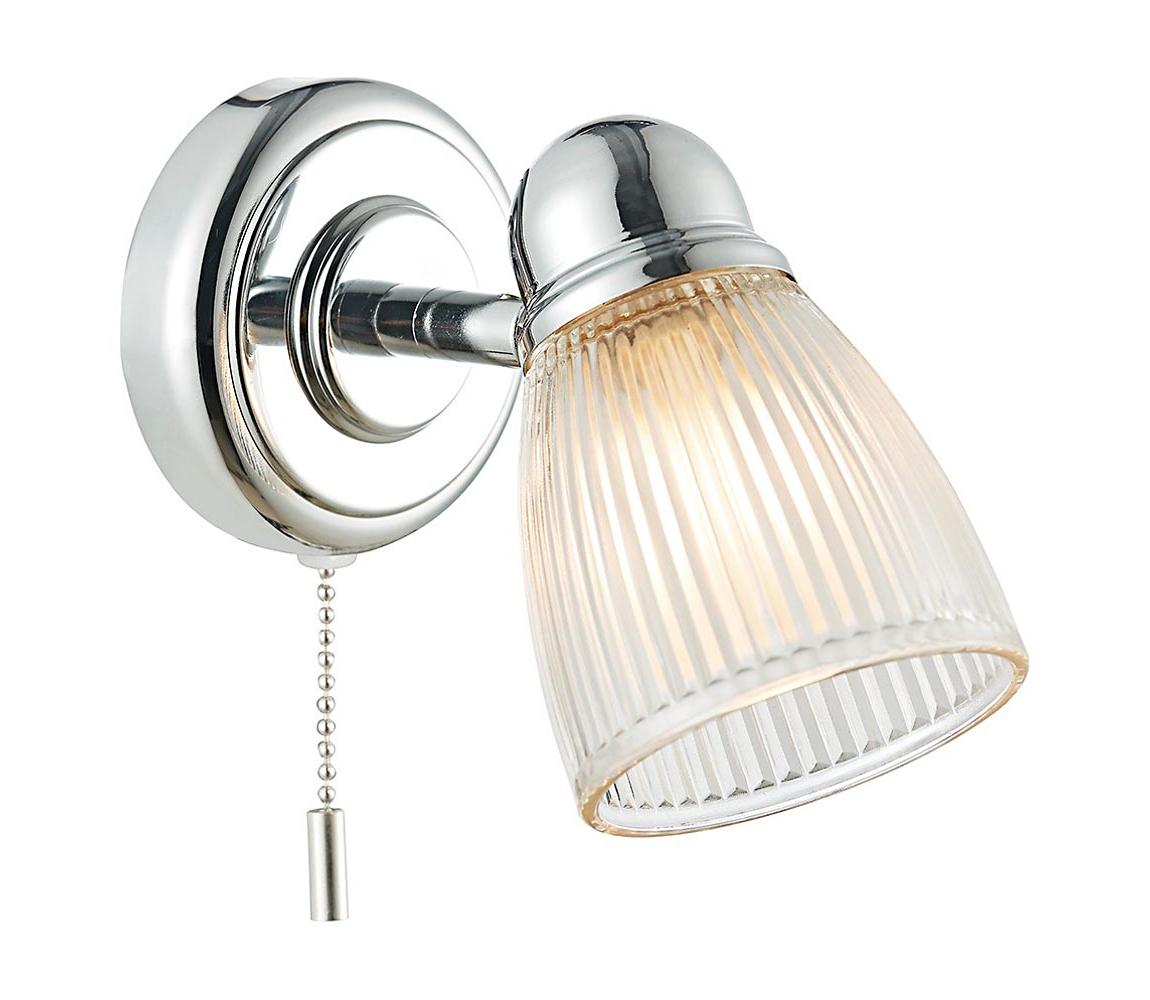 Där Lighting Där Lighting CED0738 - Kúpeľňové nástenné svietidlo CEDRIC 1xG9/25W/230V IP44 chróm CED0738