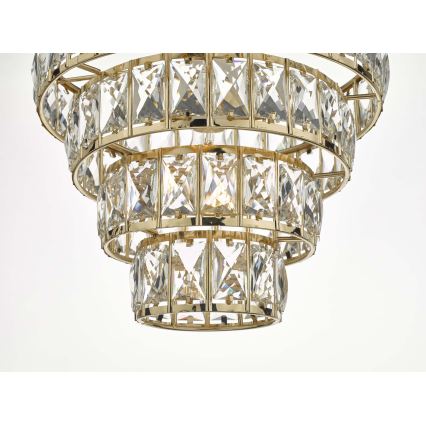 Där Lighting CER0135 - Luster na reťazi CERYS 1xE27/60W/230V zlatý