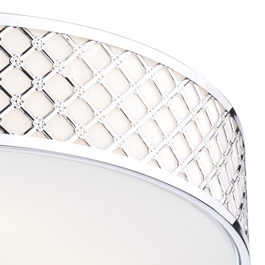 Där Lighting CIV5050 - Stropné svietidlo CIVIC 5xE14/60W/230V priemer 50 cm lesklý chróm