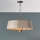 Där Lighting CRI0429 - Luster na reťazi CRISTIN 4xE14/40W/230V mosadz/taupe