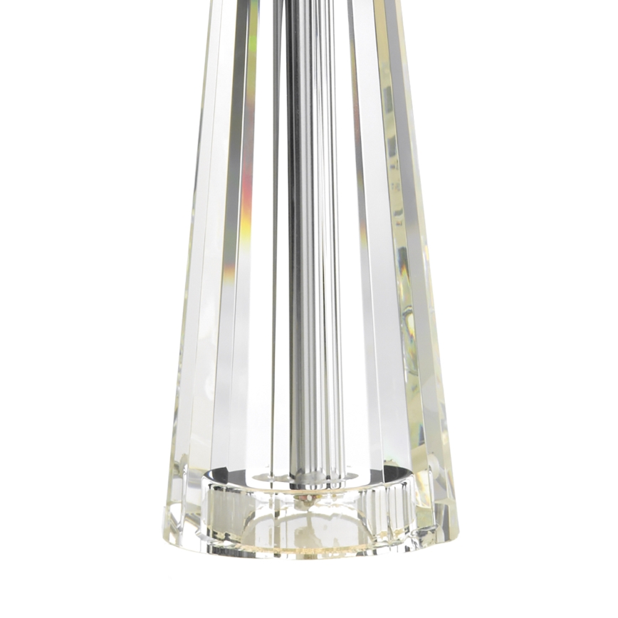 Där Lighting CYP4208 - Stolná lampa CYPRUS 1xE27/60W/230V krémová/číra