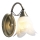 Där Lighting DOU0775 - Nástenné svietidlo DOUBLET 1xE14/40W/230V mosadz