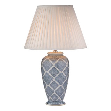 Där Lighting ELY4223 - Stolná lampa ELY 1xE27/60W/230V modrá