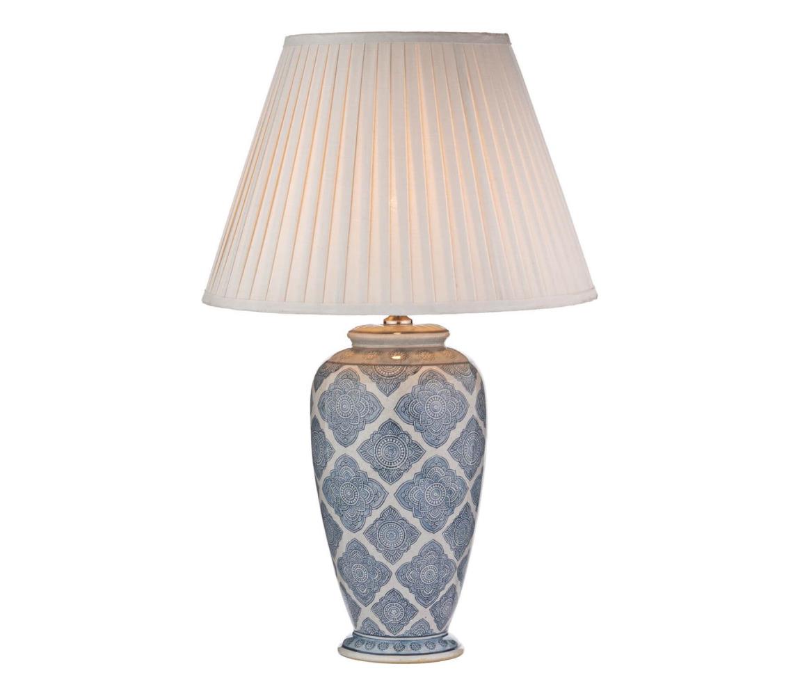 Där Lighting Där Lighting ELY4223 - Stolná lampa ELY 1xE27/60W/230V modrá ELY4223