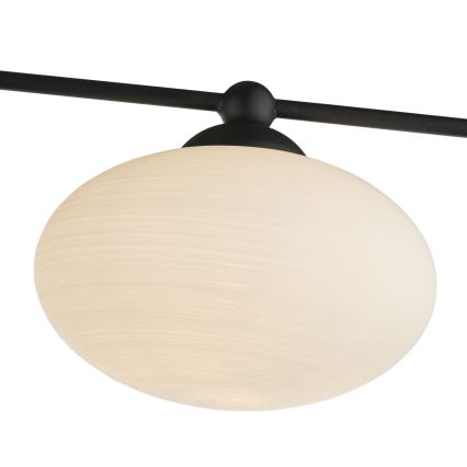 Där Lighting JAS5422 - Prisadené stropné svietidlo JASPER 5xG9/25W/230V čierne