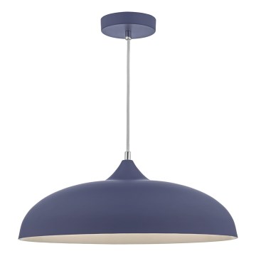 Där Lighting KAE0123 - Závesné svietidlo na lanku KAELAN 1xE27/60W/230V modrá