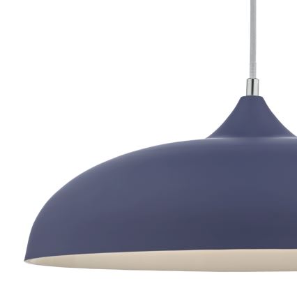 Där Lighting KAE0123 - Závesné svietidlo na lanku KAELAN 1xE27/60W/230V modrá