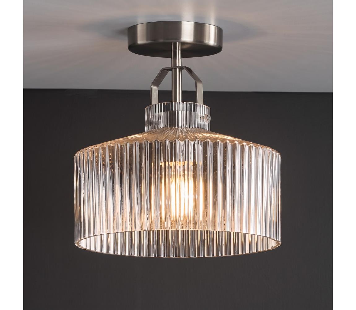 Där Lighting Där Lighting LEN4846 - Prisadený luster LENKA 1xE27/60W/230V matný chróm LEN4846