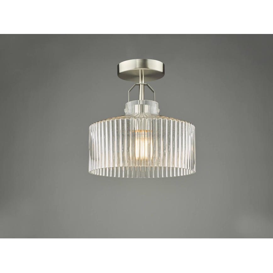Där Lighting LEN4846 - Prisadený luster LENKA 1xE27/60W/230V matný chróm