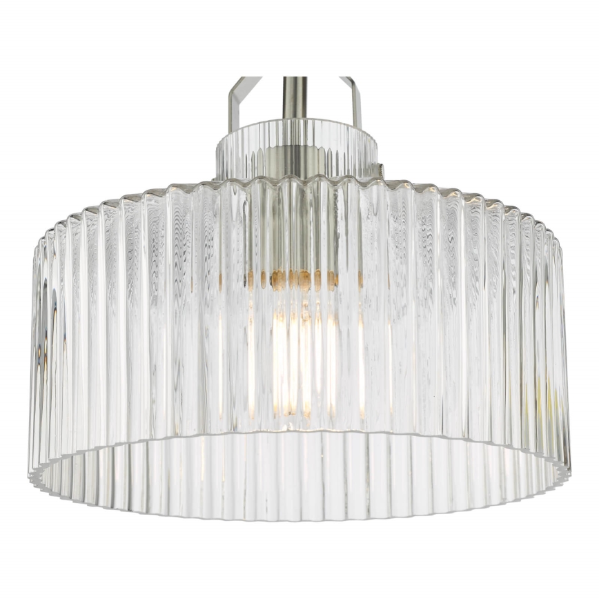 Där Lighting LEN4846 - Prisadený luster LENKA 1xE27/60W/230V matný chróm
