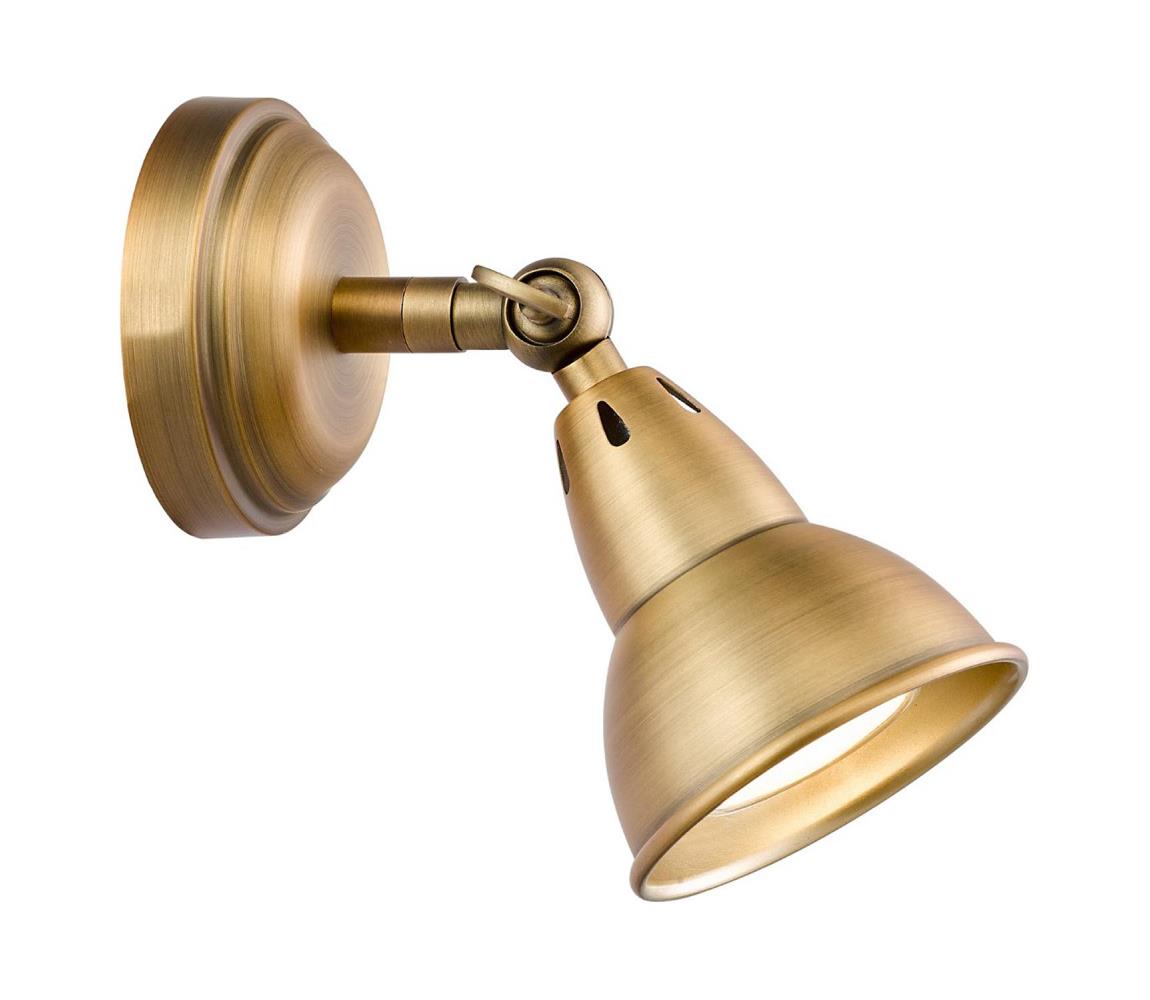 Där Lighting Där Lighting NAT0742 - Nástenné bodové svietidlo NATHANIEL 1xGU10/11W/230V mosadz NAT0742