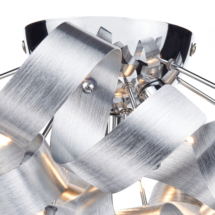 Där Lighting RAW0450 - Stropné svietidlo RAWLEY 4xG9/25W/230V matný chróm