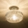 Där Lighting RIV5208 - Kúpeľňový prisadený luster RIVA 1xE27/60W/230V IP44 lesklý chróm