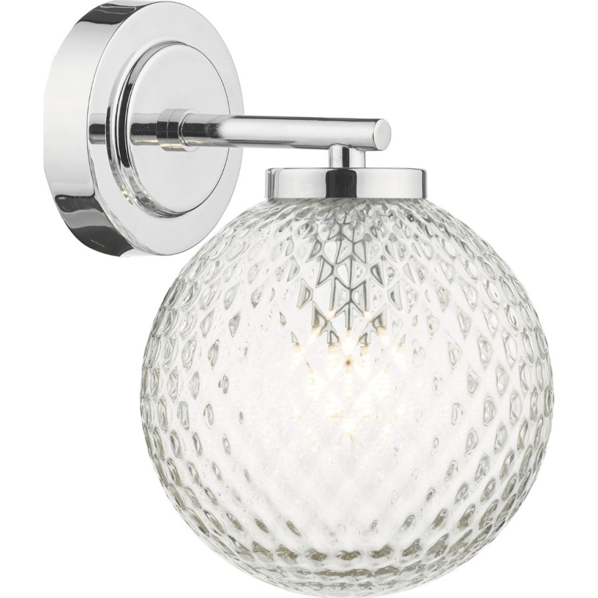 Där Lighting WAY0750 - Kúpeľňové nástenné svietidlo WAYNE 1xG9/3W/230V IP44 lesklý chróm
