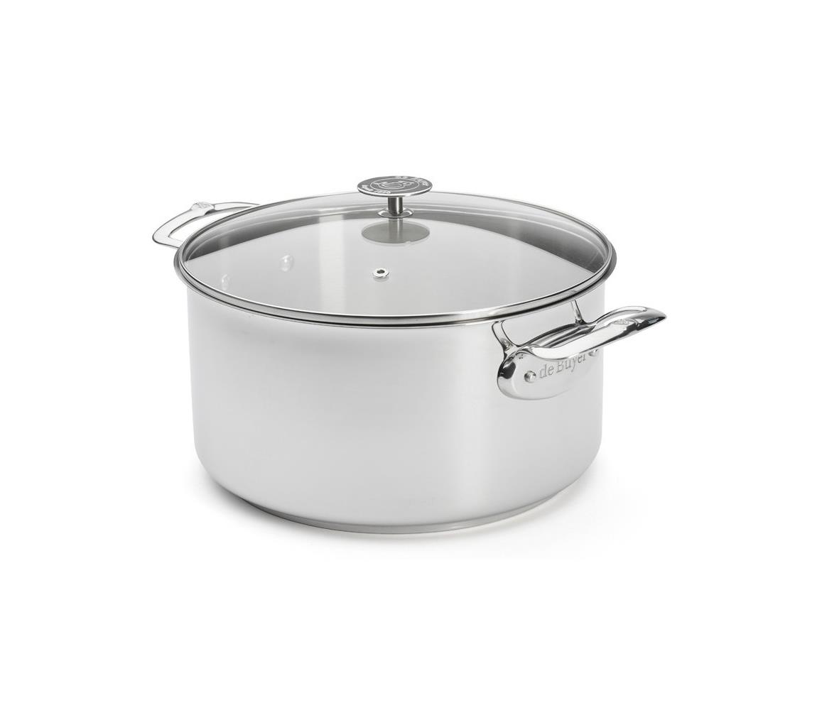 De Buyer 3427.28 - Hrniec s pokrievkou MILADY 28 cm z nerezovej ocele 3427.28