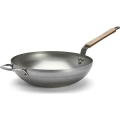 De Buyer 5717.32 - Panvica Wok MINERAL B BOIS 32 cm