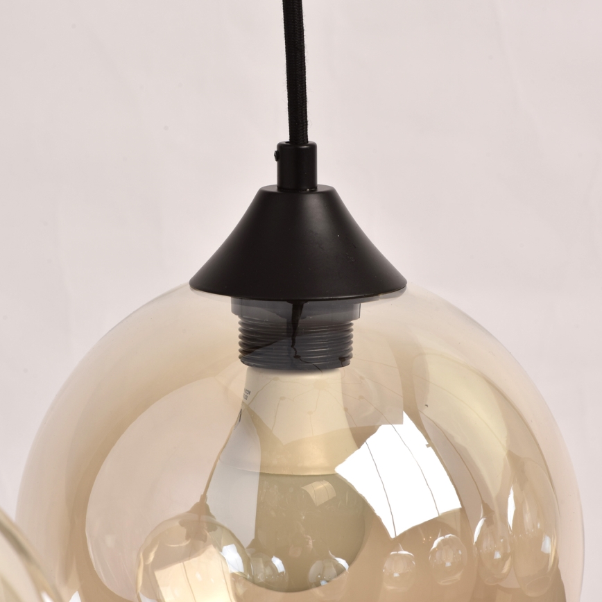 De Markt - Luster na lanku FUSION 8xE27/40W/230V