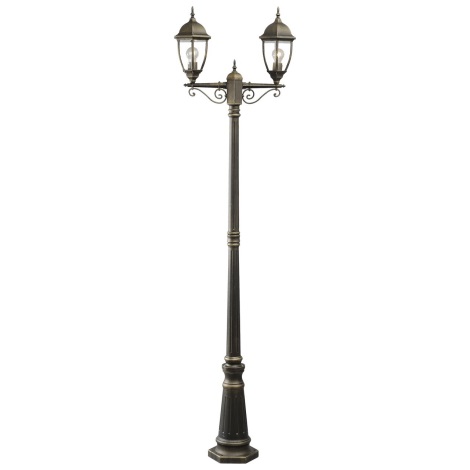 De Markt - Vonkajšia lampa STREET 2xE27/95W/230V IP44