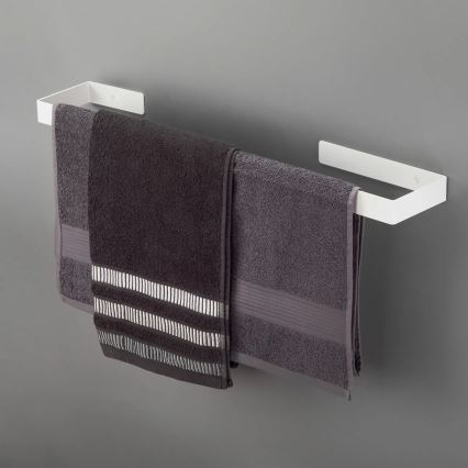 Deante ADM_A621 - Nástenný vešiak na uteráky MOKKO 60 cm biela