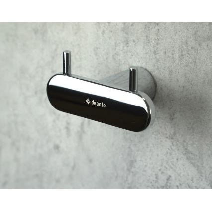 Deante ADR_0121 - Nástenný háčik ROUND lesklý chróm