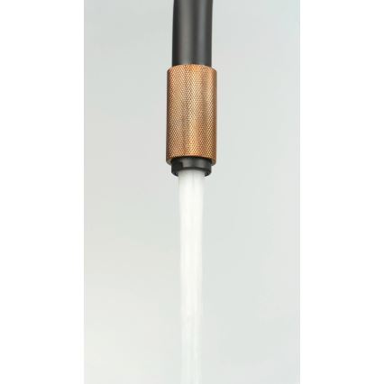 Deante BCA_B64M - Drezová batéria ASTER čierna/mosadz